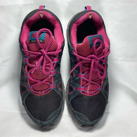 Nike Air Alvord 10 Trail Women's Running Shoes Gray/Pink 512039-005 Size 10 - Picture 3 of 11